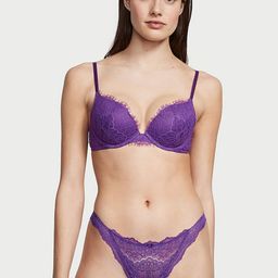 Victoria's Secret Laced Thong Briefs 1121486607P7-image-4
