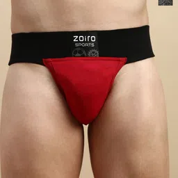 Zoiro Pack Of 2 Aniti Odor Anti Microbial Cotton Briefs ZO-BRI-GYMSUP514-GJ-CRED-S-2PC-picture-39