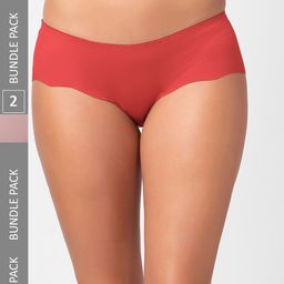 FashionRack Women Pack Of 2 Assorted Cotton Hipster Briefs-image-85