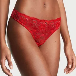 Victoria's Secret Lace Thong Briefs-112206454Z6W-image-60