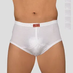 VIP Men Pack Of 6 Pure Cotton Basic Briefs VP-MI-BF-GOLDW-10P-110-PO6-picture-13