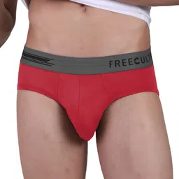 FREECULTR Men Red Solid Anti-Bacterial Modal Briefs FC-POP-B-RED-01-picture-30
