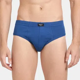 Pepe Jeans Men Blue Pack Of 2 Solid Hipster Briefs-picture-50
