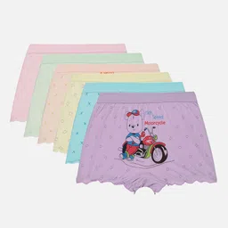 Bodycare Kids Pack Of 6 Assorted Graphic Printed Cotton Briefs 8902733639828-3