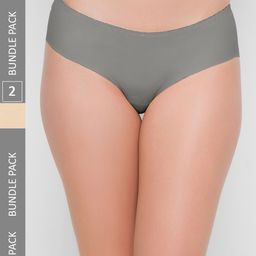 NOIRA Pack Of 2 Assorted Mid-Rise Hipster Briefs-picture-14