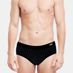 BODYX Men Striped Low-Rise Briefs BX30B-NAVY-S-picture-36