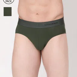 Underjeans by Spykar Men Pack of 2 Cotton Blend Brief-image-97