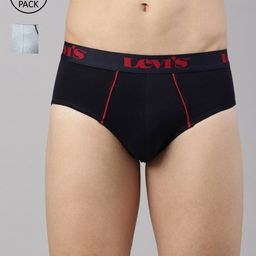 Levis Men Pack Of 2 Smartskin Technology Cotton Ultra Briefs with Tag Free Comfort #065-14