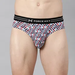 Force NXT Men Assorted Printed Micro Modal Brief-image-8