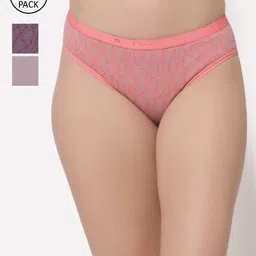 Floret Women Pack Of 3 Assorted Bikini Briefs-image-87