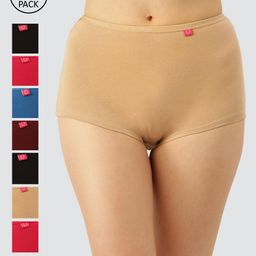 Dollar Missy Pack of 8 Inner Elasticated Boy Shorts Panty-picture-18
