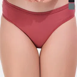 ESOROUCHA Pack Of 3 Mid-Rise Hipster Briefs-image-41