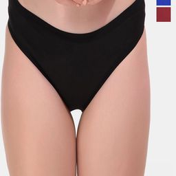 ESOROUCHA Pack Of 3 Mid-Rise Hipster Briefs-image-8