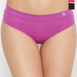 C9 AIRWEAR Pack Of 3 Assorted Seamless Hipster Briefs-image-22