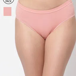 Floret Women Pack Of 2 Assorted Hipster Briefs-image-46
