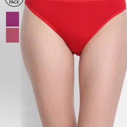 VStar Women  Pack Of 3 Multi Colour Pure Cotton Briefs LASS-3PCS-MULTICOLOR-MULTI COLOR-image-53
