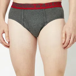 T.T. Mens Desire 100% Combed Cotton Front Open Brief Top Elastic Pack of 3 image 2