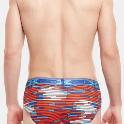 BODYX Abstract Printed Hipster Brief BX01B-PRINT-3-S image 2
