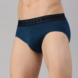 Zoiro 4 Way Stretch Basic Brief ZO-BRI-MODALSOFT2431-BO-S image 4