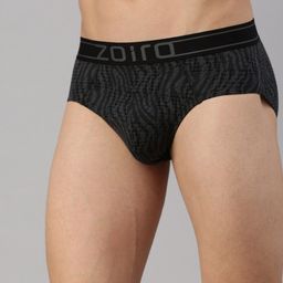 Zoiro Abstract Printed Four Way Stretch Basic Briefs ZO-BRI-MODALSOFT2431 image 4