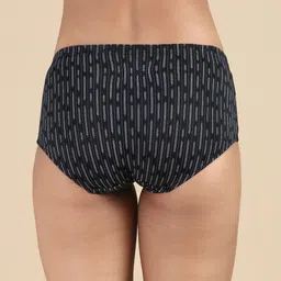 &CIRCUS Full Coverage Mid Rise Printed MicroModal Hipster Briefs image 5