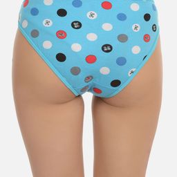 mod & shy Polka Dot Printed Low-Rise Antimicrobial Basic Briefs image 3