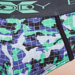 BODYX Men Low-Rise Abstract Printed Basic Briefs BX01B-PRINT-4-XL image 3