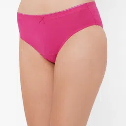 SOIE Women Full Coverage Solid and Printed Cotton Stretch Hipster Briefs (Pack of 3) image 3