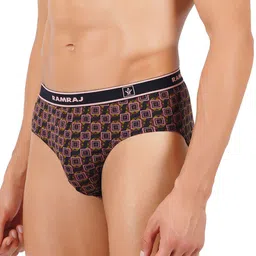 Ramraj Men Plus Size Assorted Pack Of 4 Basic Briefs SparkleOE4P image 2