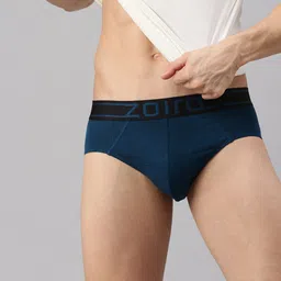 Zoiro 4 Way Stretch Basic Brief ZO-BRI-MODALSOFT2431-BO-S image 5