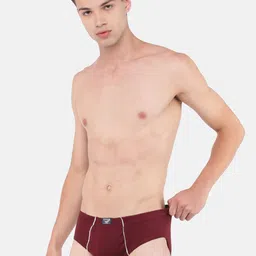 Dollar Pack Of 3 Assorted Pure Cotton Basic Briefs MLHBR-01-PO3-ASSORTED1 image 2