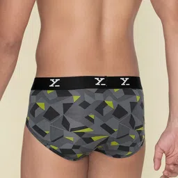 XYXX Men Pack of 2 Shuffle IntelliSoft Micro Modal Printed Briefs image 5