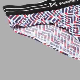 Force NXT Men Pack Of 3 Assorted Printed Premium  Basic Briefs image 5