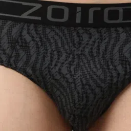Zoiro Abstract Printed Four Way Stretch Basic Briefs ZO-BRI-MODALSOFT2431 image 3