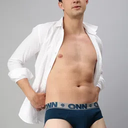 ONN Pack of 5 Assorted Basic Briefs image 2