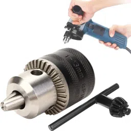 13mm Drill Chuck With Adapter for Angle Grinder to drill 1mm to 13mm Angle Grinder Convert to drill 1mm to 13mm(M10-1/2UNF)-9