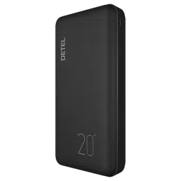 DETEL DI-20KT Atom 20000 mAh Power Bank (2 Type C Ports, High Quality Battery, Black)-26