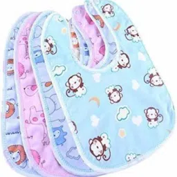 Waterproof and Quick Dry Baby Bibs ( Pack of 4 )-27