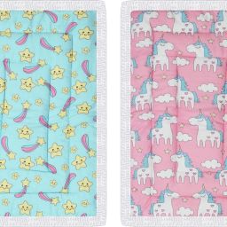 New Born Baby Mattress, Godadi, Baby Bed Mattress ,Multicolor, Set Of 2-image-102
