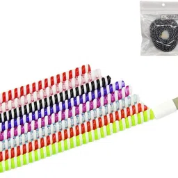 Crysendo Spiral Cable Cord Wire Protector Cable Protector-image-50