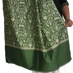 PASHTUSHS Wool Self Design Women, Men Shawl-image-82