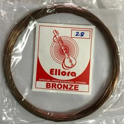 Bronze String Coil Gauge no. 28, 0.410 mm, 0.016 in Sitar Strings-image-8
