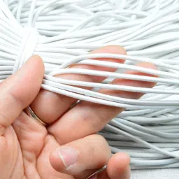 knottythread Elastic Thread and Cord White Elastic image 2