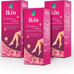 Rose Hair Remover Creme 60g (Pack of 3) Cream-image-1