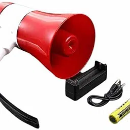 Loudspeaker Megaphone for Announcement Rechargeable with Recording, Indoor/outdoor loudspeaker Megaphone Rechargeable with Recording, BLUETOOTH/USB Outdoor PA System-18