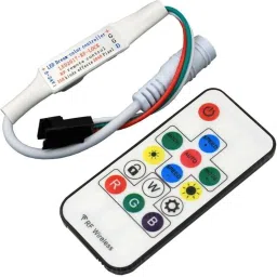 BALRAMA DC 5v-24v LED Dream Colour Controller RF Remote Pixel Strip Light Dimmer Sensor Light Strip-14