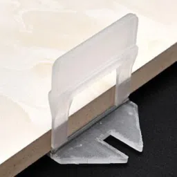 Tile Levelling Spacer Clips 2 MM Clip only 100pcs For Both Floor & Walls Tiles Tile Leveling System 1 mm Clip Only 100 PCS for Wall Floor Tool 100 Clips Non-magnetic Post Level-25