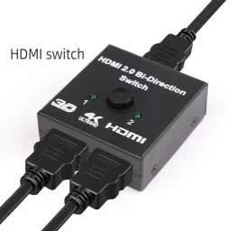 GoodsBazaar 1x2 or 2x1 Out HDMI Switch Bi-directional TV Switch Switcher Cable Splitter Hub Network Interface Card-17