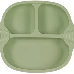 Baby Plates Unbreakable Divided Suction Plate for Rice Fruits- Silicone-picture-23
