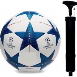 COMBO BLUE STAR FOOTBALL WITH AIR PUMP Football - Size: 5-image-125